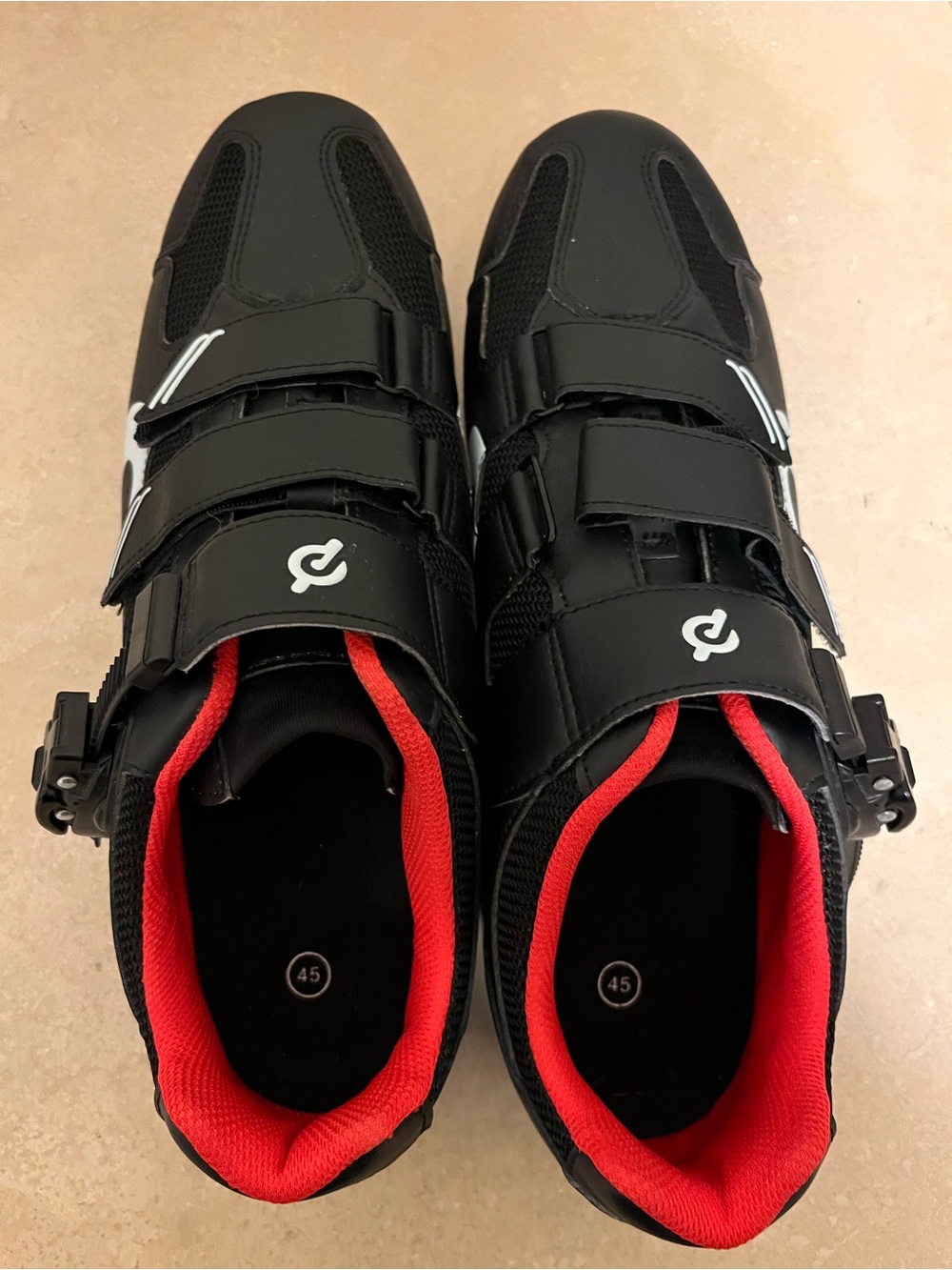 Peloton Black Cycling Shoes - Picture 2 of 5